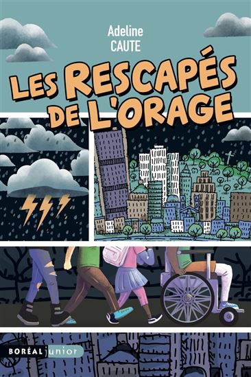 Les RESCAPES DE L&#39;ORAGE - ADELINE CAUTE