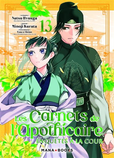 Carnets de l&#39;apothicaire : enquêtes à la cour(Les ) #13 - NATSU HYUUGA & AL