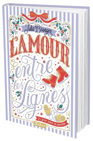 L&#39;Amour entre les lignes : 25 jours pour se rencontrer - JULIE BRINGER