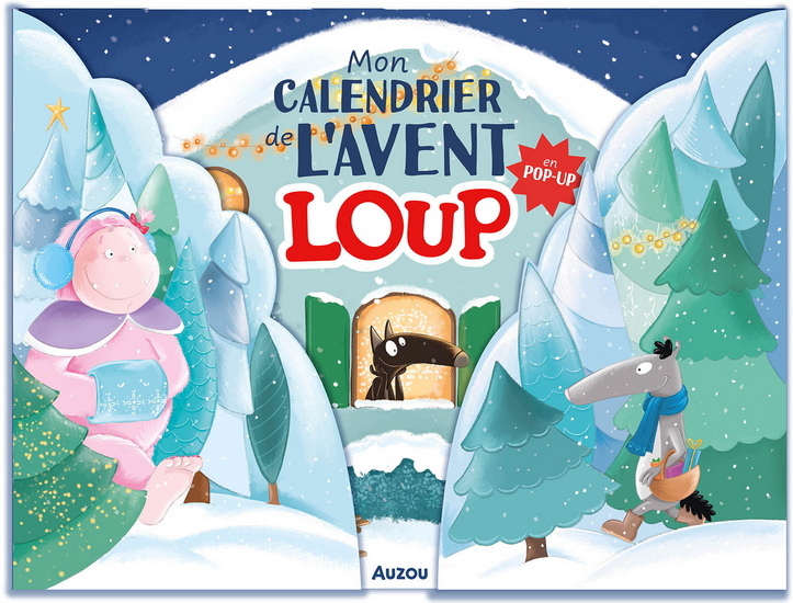 Mon calendrier de l&#39;avent Loup - ORIANNE LALLEMAND - ÉLÉONORE THUILLIER