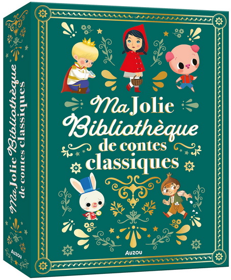 Ma jolie bibliothèque de contes classiques Cof. N. éd. - Collectif