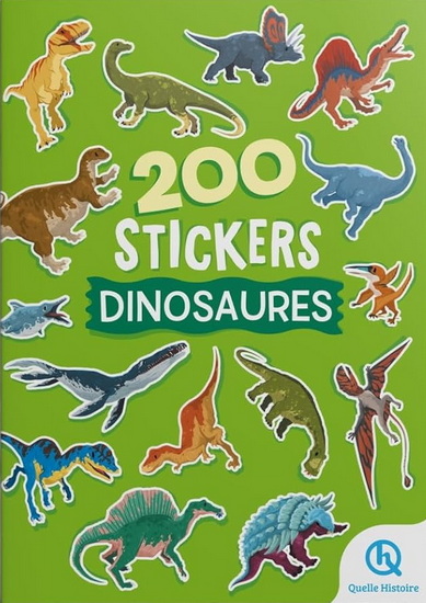 200 stickers : Dinosaures - BRUNO WENNAGEL - MATHIEU FERRET