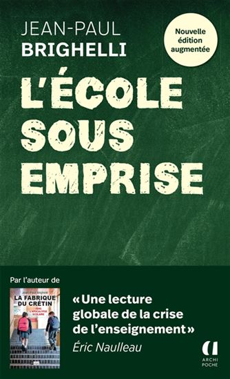 L&#39;École sous emprise - JEAN-PAUL BRIGHELLI
