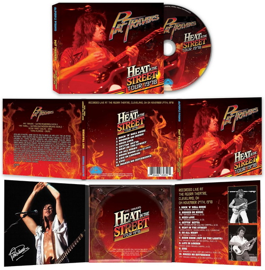 Heat In The Street Tour - 1978 - PAT TRAVERS