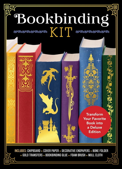 Bookbinding Kit: Transform Your Favorite Book into a Deluxe Edition - AMANDA CARESTIO