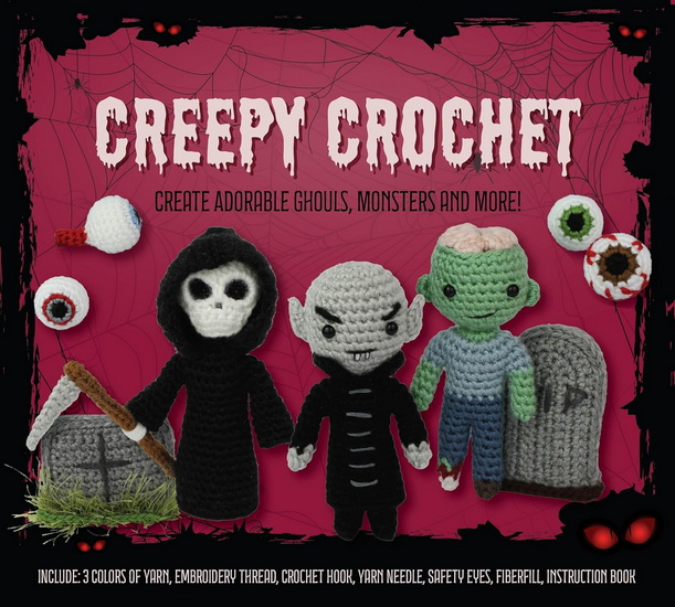 Creepy Crochet Kit: Create Adorable Ghouls and Monsters - KATI GÁLUSZ