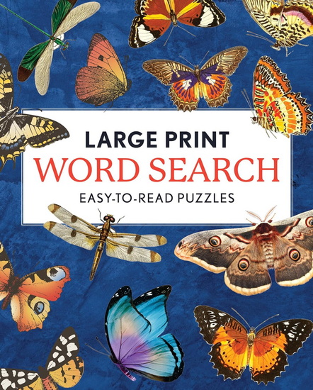 Large Print Word Search: Easy-to-Read Puzzles - COLLECTIF