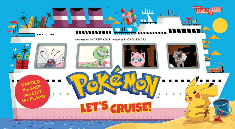 Pokémon All Aboard: Let&#39;s Cruise! (An Abrams Extend-a-Book) - NICHOLE MARA