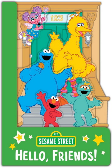 Sesame Street: Hello, Friends! (A Sesame Street Elmo and Friends Shaped Novelty - COLLECTIF