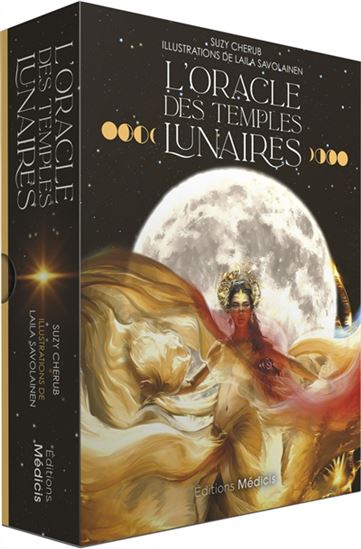 L&#39;Oracle des temples lunaires Cof. - SUZY CHERUB - LAILA SAVOLAINEN