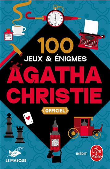 100 jeux et énigmes Agatha Christie officiel - COLLECTIF