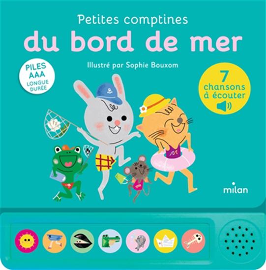 Petites comptines du bord de mer : 7 chansons à écouter - SOPHIE BOUXOM