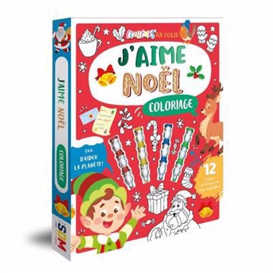 J&#39;aime Noël : Coloriage - COLLECTIF