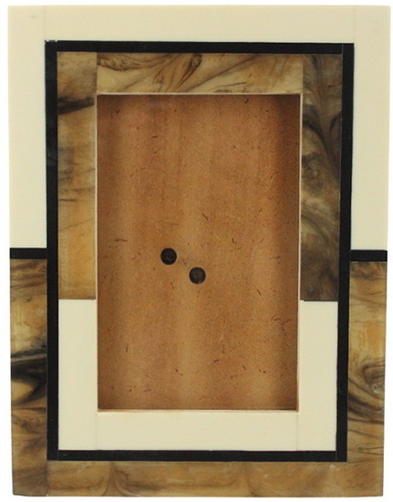 Cadre photo 4x6 effet marbré