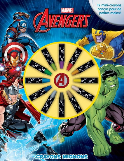 Avengers : crayons mignons - COLLECTIF
