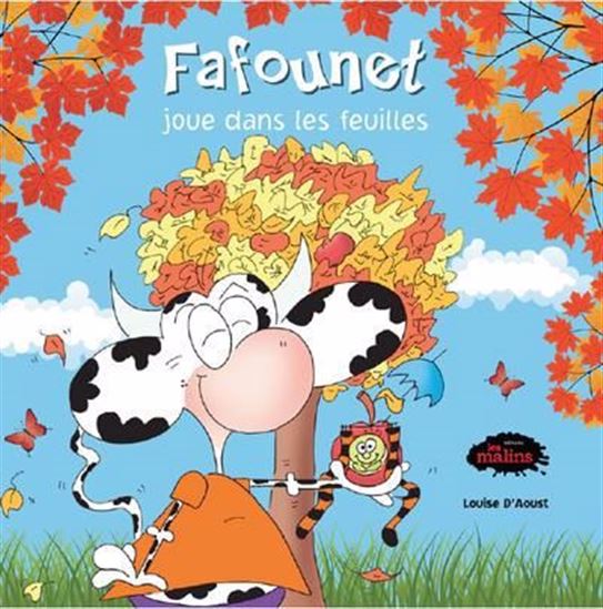 Fafounet joue dans les feuilles - LOUISE D'AOUST