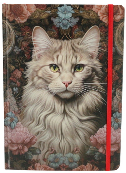 Cahier de note chat art nouveau 96p