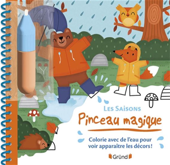 Pinceau magique : Les saisons - ANDY PASSCHIER