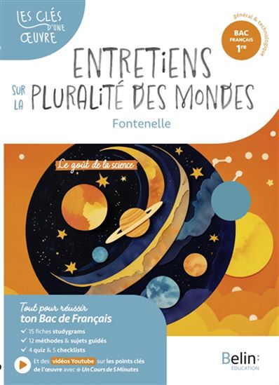 Entretiens sur la pluralité des mondes, Fontenelle - JULIE CUVILLIER