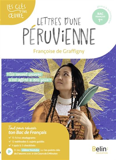 Lettres d&#39;une Péruvienne, Françoise de Graffigny - GARANCE KUTUKDJIAN