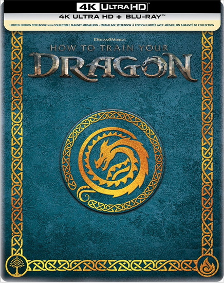 How to Train Your Dragon (Dragons) (2025) - Steelbook (4K) - DEBLOIS DEAN