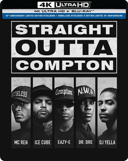 Straight Outta Compton - 10th Anniversary - Steelbook (4K) - GARY GRAY F.