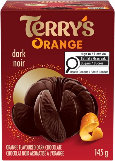 Chocolat orange noir Terry&#39;s 145g
