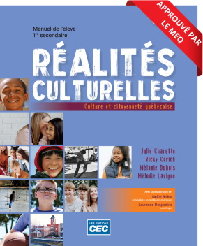 Réalités culturelles : 1re secondaire : cahier d'apprentissage (incluant les exercices interactifs) N. éd. - COLLECTIF