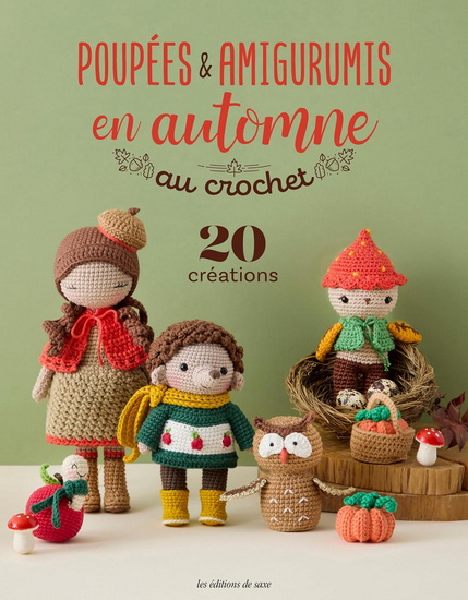 Poupées & amigurumis en automne : au crochet - COLLECTIF