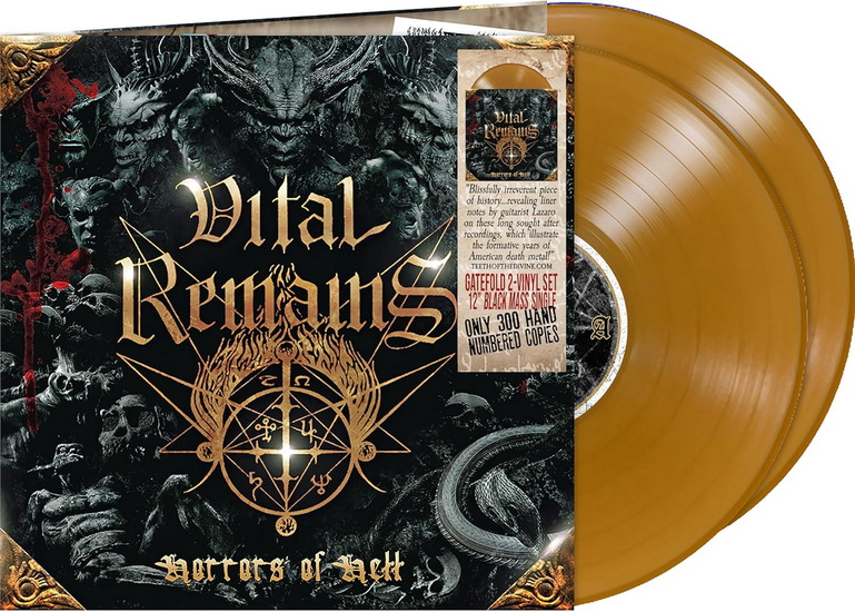 Horrors Of Hell (Vinyle or) - VITAL REMAINS