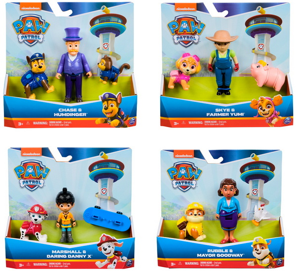 Pat&#39; Patrouille Figurines Héros 4 AS