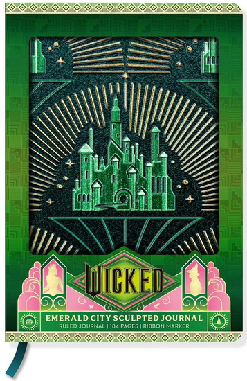 Wicked: Emerald City Sculpted Journal - COLLECTIF