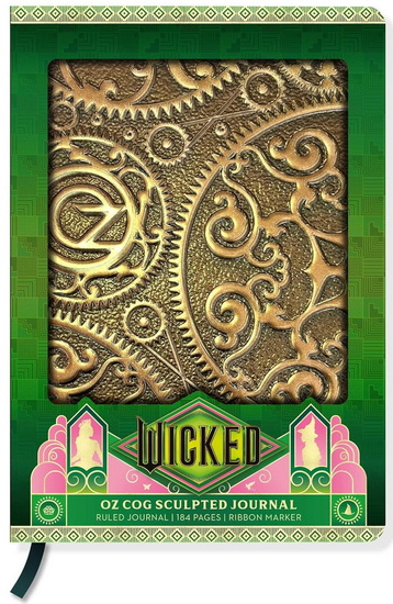 Wicked: Oz Cogs Sculpted Journal - COLLECTIF