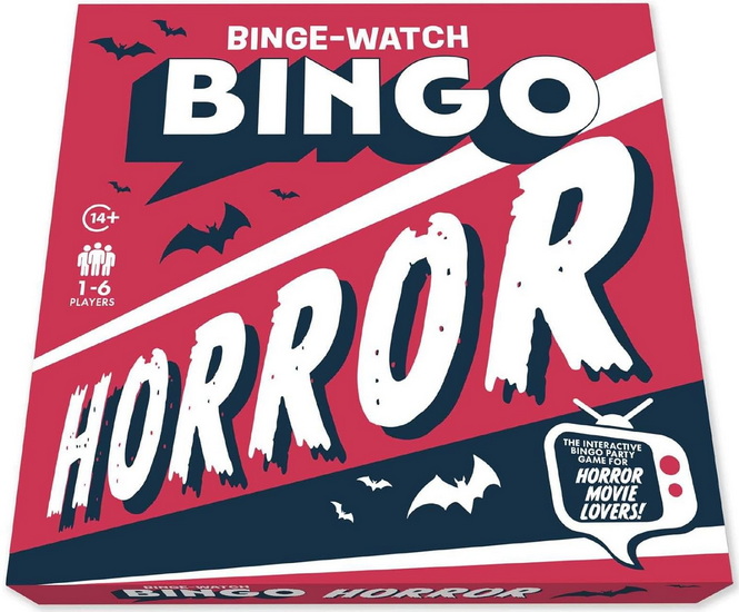 Binge-Watch Bingo: Horror : A Game for Film & TV Lovers - COLLECTIF