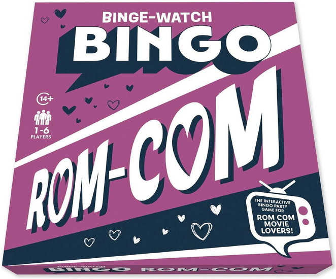 Binge-Watch Bingo: Rom-Coms: A Game for Film & TV Lovers - COLLECTIF