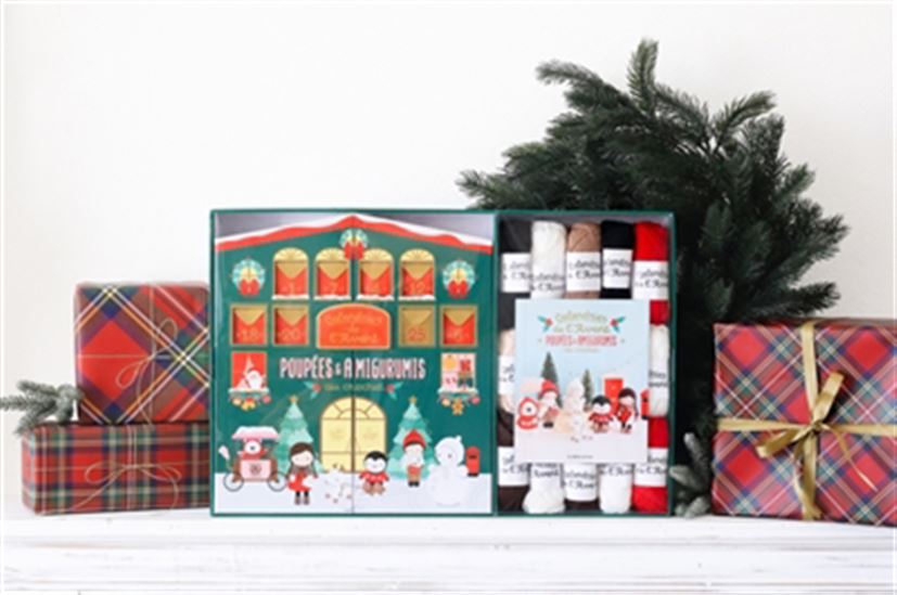 Coffret calendrier de l&#39;Avent poupées & amigurumis au crochet Cof. - COLLECTIF