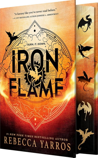 Iton Flame T.02 (Wing and Claw Collection) with dragon edges - REBECCA YARROS
