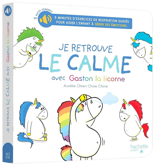 Je retrouve le calme avec Gaston la licorne - AURÉLIE CHIEN CHOW CHINE