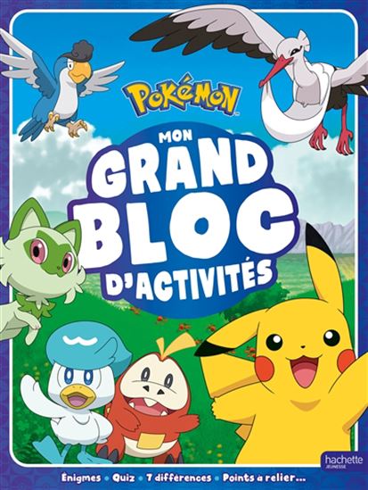 Pokémon : mon grand bloc d&#39;activités - MARJORIE DEMARIA