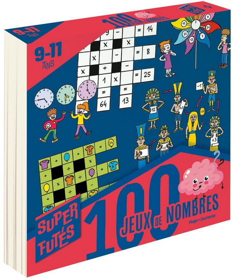 100 jeux de nombres : 9-11 ans - FRANÇOISE ANCEY - HALFBOB
