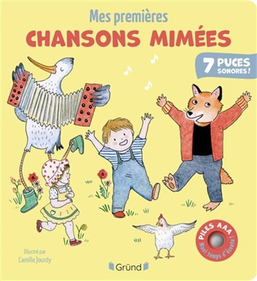 Mes premières chansons mimées N. éd. - CAMILLE JOURDY