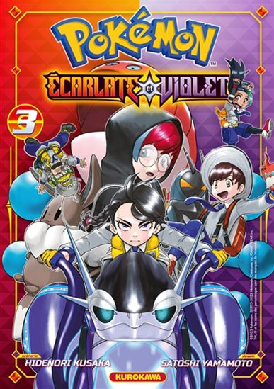 Pokémon : Écarlate et Violet #03 - HIDENORI KUSAKA - SATOSHI YAMAMOTO