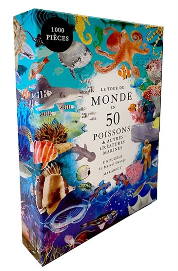 Le Tour du monde en 50 poissons : & autres créatures marines Cof. - HELEN SCALES - MARCEL GEORGE