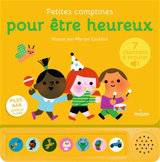 Petites comptines pour être heureux N. éd. - MARION COCKLICO
