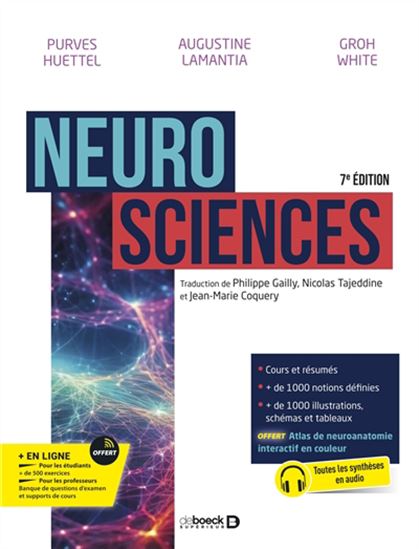 Neurosciences 7e éd. - PURVES HUETTEL & AL