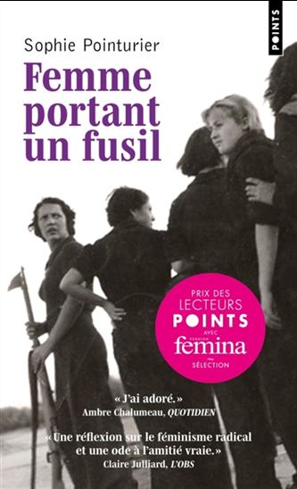 Femme portant un fusil - SOPHIE POINTURIER