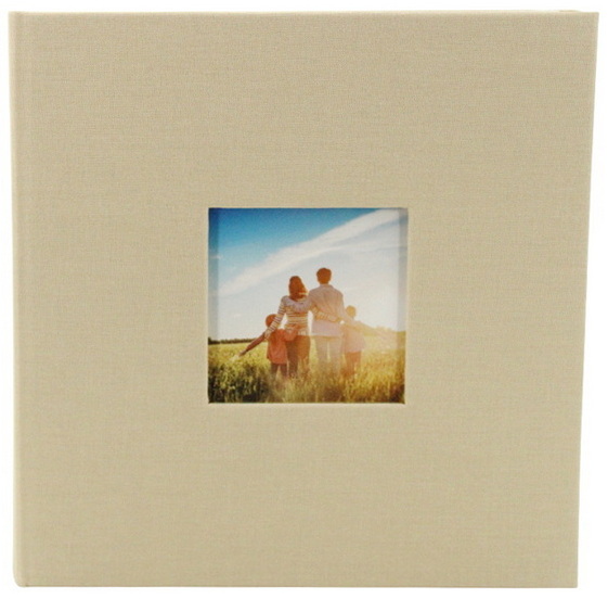 ALBUM PHOTO BEIGE - 200 PHOTOS 4X6