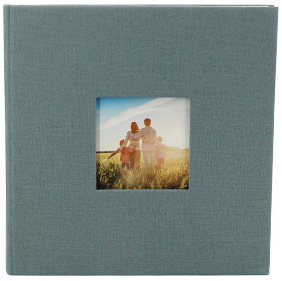 ALBUM PHOTO BLEU - 200 PHOTOS 4X6