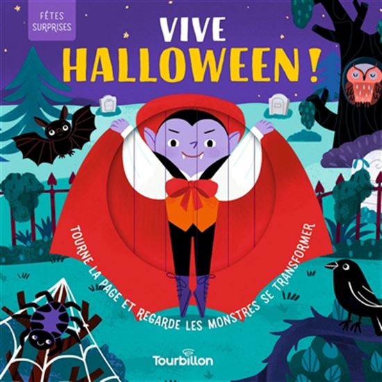 Vive Halloween ! : tourne la page et regarde les monstres se transformer - HARRIET STONE - GIOVANA MEDEIROS
