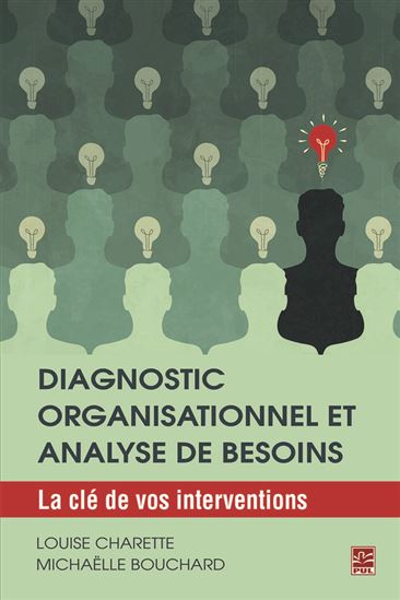Diagnostic organisationnel et analyse de besoins : la clé de vos interventions - MICHAËLLE BOUCHARD - LOUISE CHARETTE